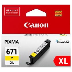 Canon CLI-671XLY Yellow High Yield (Genuine)