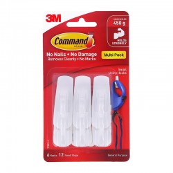 Command 17002-6 Hooks - Pack of 6 - Box of 4