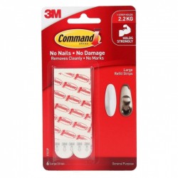 Command 17023P Large Refill Strips - Pack of 36