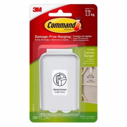 Command 17045-ES Jumbo Canvas Hanger - Box of 4