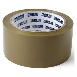 Cumberland Packaging Tape 48mm x 75m Brown - Pack of 6