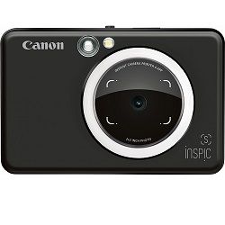Canon Inspic C Matte Black Camera & Mini Photo Printer