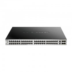 D-Link 54-Port Stackable Gigabit PoE Layer 3+ Switch with 6 10GbE ports