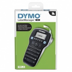 DYMO LabelManager 160P Black Handheld Thermal Transfer Label Maker