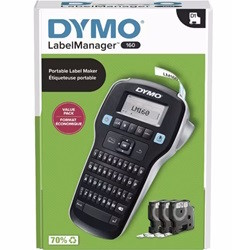4 Pack DYMO LabelManager 160 Value Pack