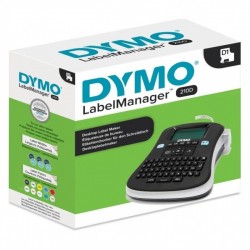 DYMO LabelManager 210D Black Portable Thermal Transfer Label Maker