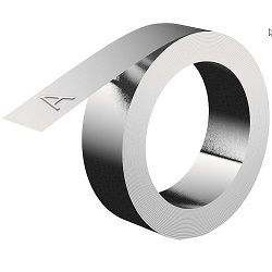 DYMO 31000 Industrial Non-Adhesive Aluminum Tag Embossing Label Tape - 12mm x 4.88m