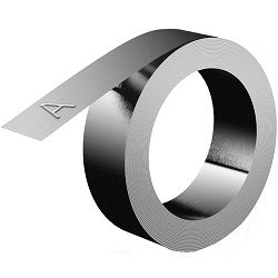 DYMO 32500 Industrial Non-Adhesive Stainless Steel Embossing Label Tape - 12mm x 4.8m