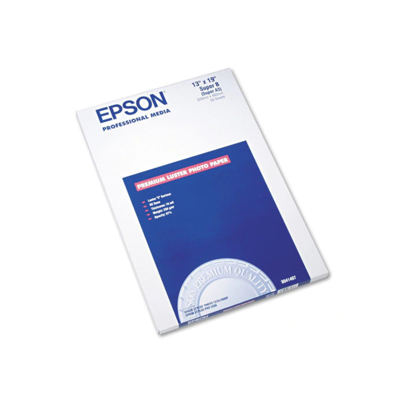 Epson S041407 A3+ Premium Luster 260 / Photographic & Fine Art Photo Paper