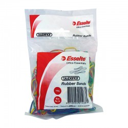 Esselte Superior Rubber Bands Assorted Colours