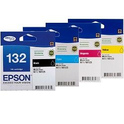 Epson 132 4 Pack Bundle (Genuine) Epson 132 4 Pack Bundle (Genuine)