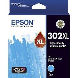 Epson 302XL Cyan High Yield (Genuine)