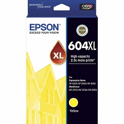 Epson 604XL Yellow High Yield (Genuine)