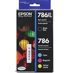 4 Pack Epson 786 Genuine Value Pack