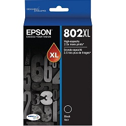 Epson 802XL Black High Yield (Genuine)