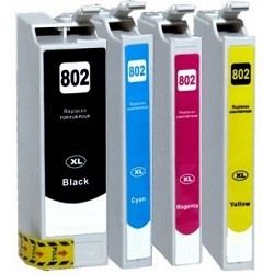 5 Pack Compatible Epson 802XL Bundle