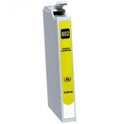 Compatible Epson 802XL Yellow High Yield