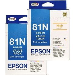12 Pack Epson 81N Genuine Bundle