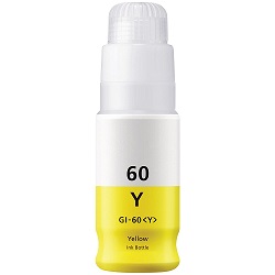 Canon Compatible GI-60Y Yellow Ink Bottle