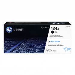 HP 134X Black High Yield Genuine Toner Cartridge (W1340X)