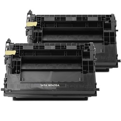 2 Pack HP Compatible 147A Toner Cartridges