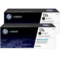 2 Pack HP 17A Genuine Bundle