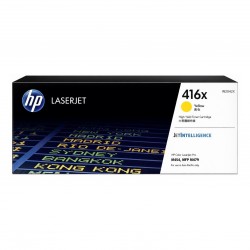HP 416X Yellow High Yield Genuine Toner Cartridge (W2042X)