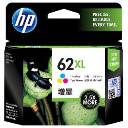 HP 62XL Tri-Colour High Yield (C2P07AA) (Genuine)