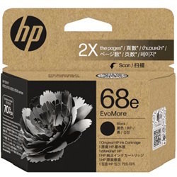 HP 68e Black High Yield Genuine Ink Cartridge (7FP22TA)