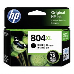 HP 804XL Black High Yield Genuine Ink Cartridge (T6N12AA)