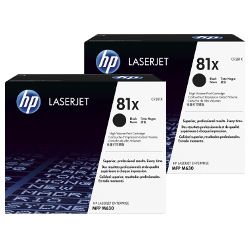 2 Pack HP 81X Genuine Bundle