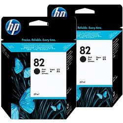 HP 82 2 Pack Bundle (CH565A) (Genuine) HP 82 2 Pack Bundle (CH565A) (Genuine)