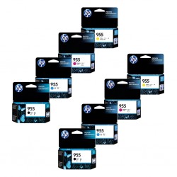 8 Pack HP 955 Genuine Ink Cartridges