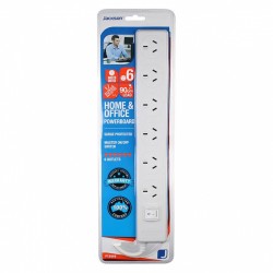Jackson 6 Way Powerboard 90cm