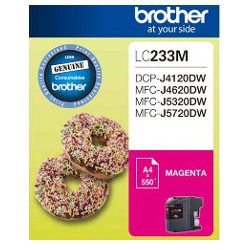 Brother LC233M Magenta (Genuine)