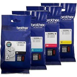 8 Pack Brother LC3329XL Genuine Bundle