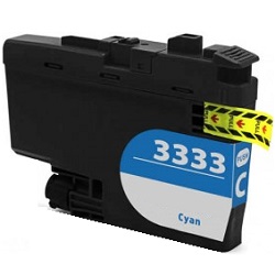 Compatible Brother LC3333C Cyan High Yield