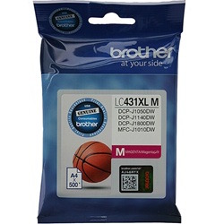 Brother LC431XLM Magenta High Yield Genuine Ink Cartridge