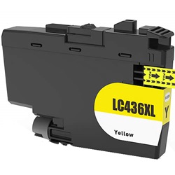 Compatible Brother LC436XLY Yellow High Yield
