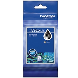 Brother LC536XXLBK Black Extra High Yield Genuine Ink Cartridge