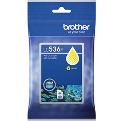 Brother LC536Y Yellow Genuine Ink Cartridge