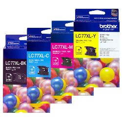 8 Pack Brother LC77XL Genuine Bundle
