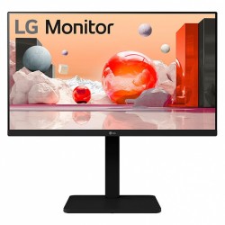 LG 23.8in IPS FHD monitor - 1920 x 1080 (16:9) 5ms 100Hz DP HDMI VGA USB Speaker Pivot