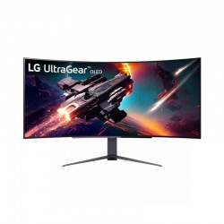 LG 45in UltraGear 45GS96QB-B WQHD OLED Curved Gaming Monitor - 3440 x 1440 (21:9) / 0.03ms / 240Hz
