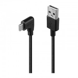 Lindy 1m USB 2.0 Type A To C Cable 90 degree Right Angle