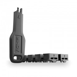 Lindy RJ-45 Port Blocker - Black - 10 Pack + Key