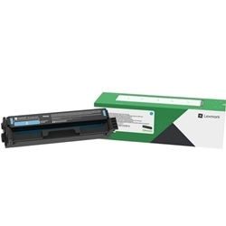 Lexmark 20N3HC0 Cyan High Yield Genuine Toner Cartridge