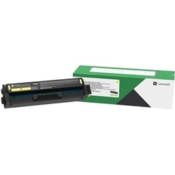 Lexmark 20N3HY0 Yellow High Yield Genuine Toner Cartridge