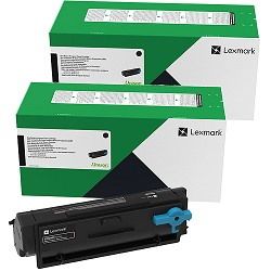 2 Pack Lexmark 55B6H00 Genuine Bundle