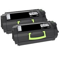 2 Pack Compatible Lexmark 58D6000 Bundle